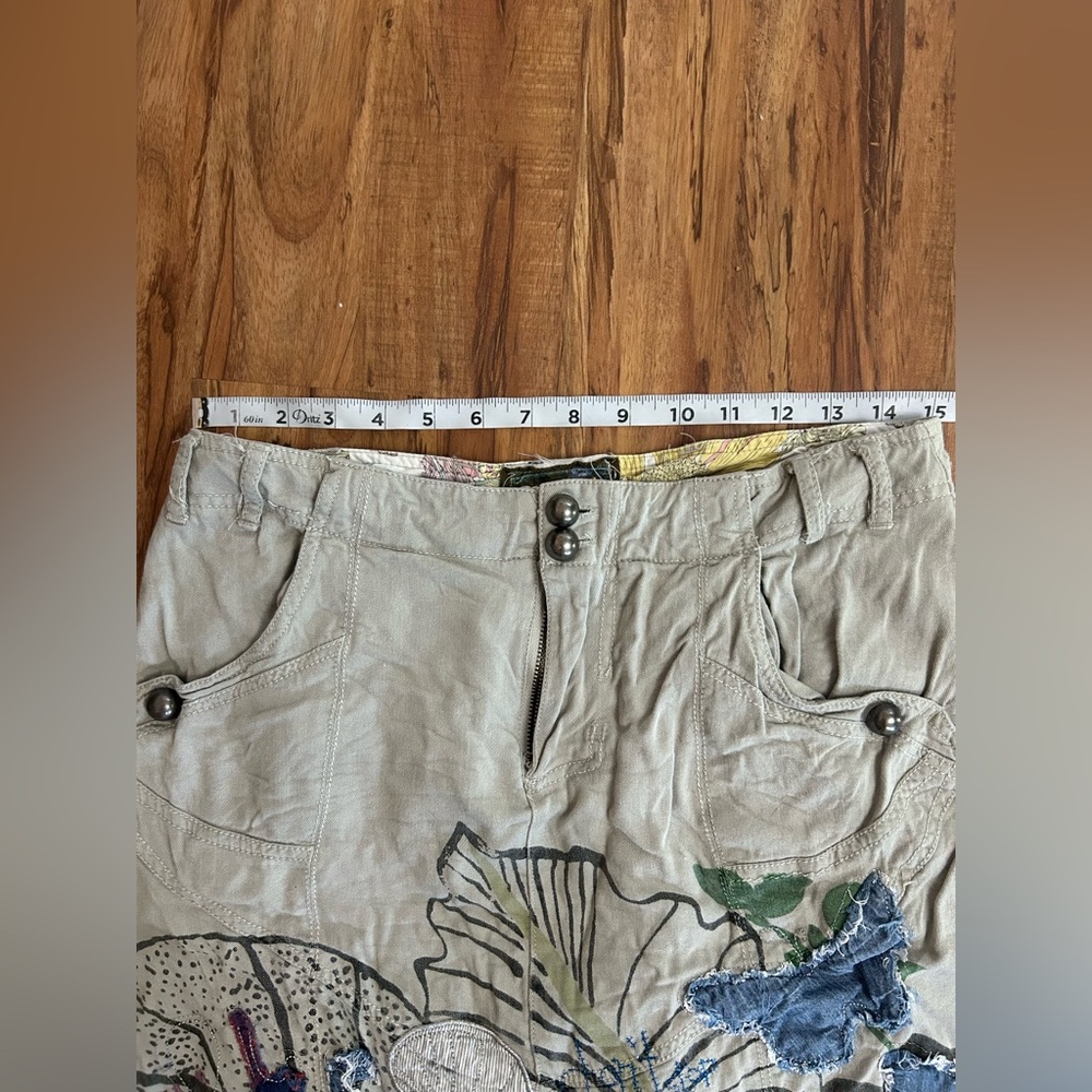 Desigual Bubble Mix Pattern Skirt Womens size 8 - Picture 10 of 11